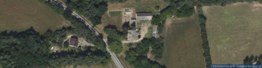 Zdjęcie satelitarne Radotki ul.