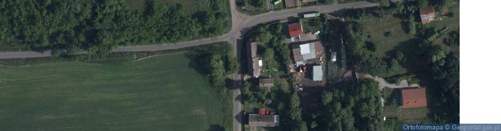 Zdjęcie satelitarne Radowice ul.