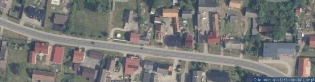 Zdjęcie satelitarne Raduń ul.