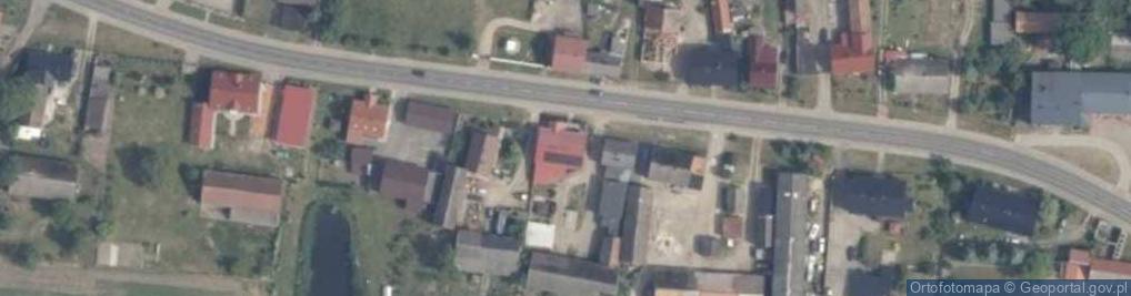 Zdjęcie satelitarne Raduń ul.