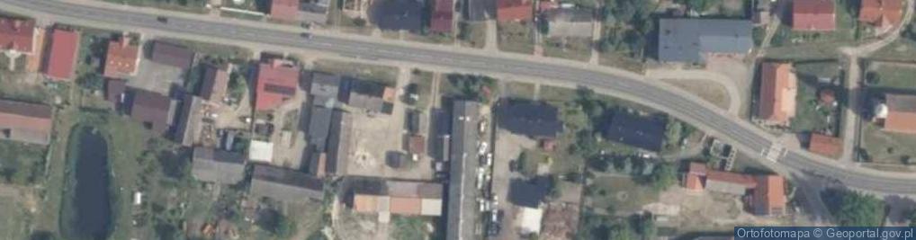 Zdjęcie satelitarne Raduń ul.