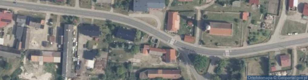 Zdjęcie satelitarne Raduń ul.
