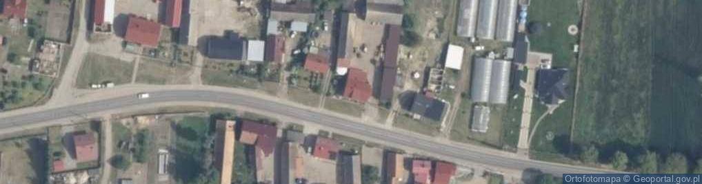 Zdjęcie satelitarne Raduń ul.