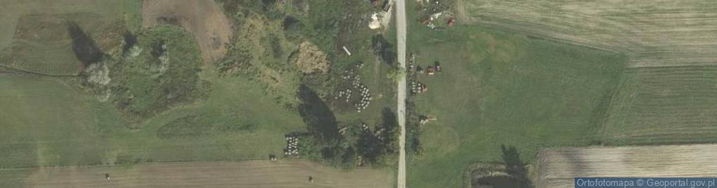 Zdjęcie satelitarne Radzanów ul.