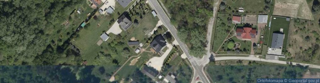 Zdjęcie satelitarne Radzanów ul.