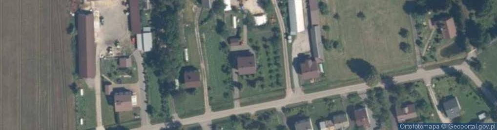 Zdjęcie satelitarne Radzików-Oczki ul.