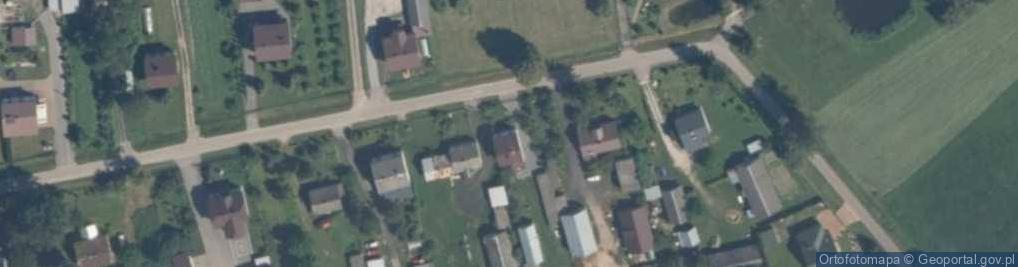 Zdjęcie satelitarne Radzików-Oczki ul.