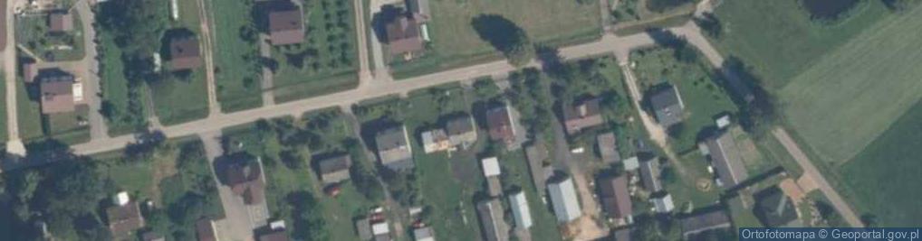 Zdjęcie satelitarne Radzików-Oczki ul.