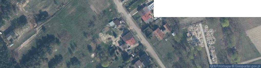 Zdjęcie satelitarne Radzików ul.