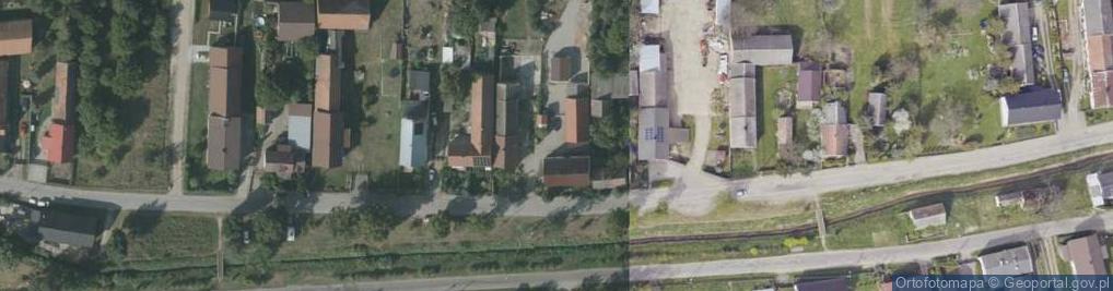 Zdjęcie satelitarne Radzikowice ul.