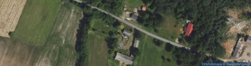 Zdjęcie satelitarne Raków ul.