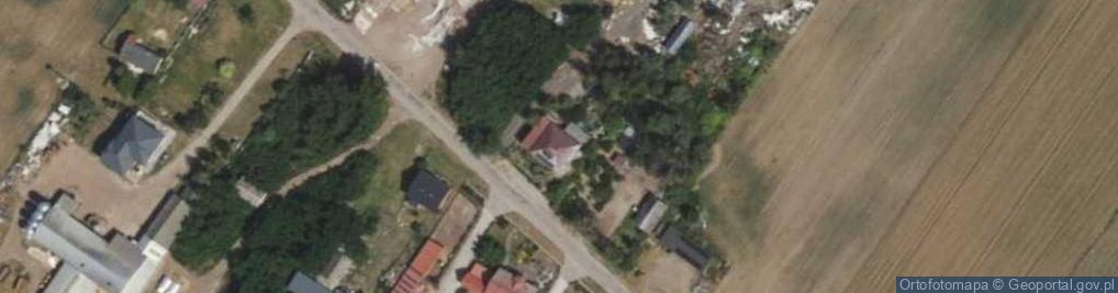 Zdjęcie satelitarne Raków ul.