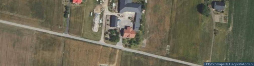 Zdjęcie satelitarne Raków ul.