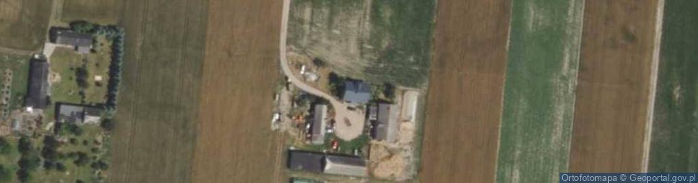 Zdjęcie satelitarne Raków ul.