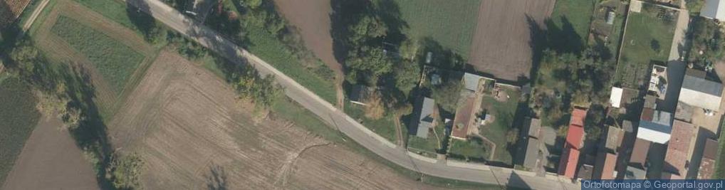 Zdjęcie satelitarne Raków ul.
