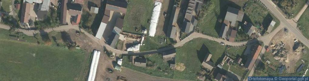 Zdjęcie satelitarne Raków ul.
