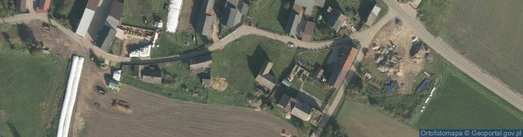 Zdjęcie satelitarne Raków ul.