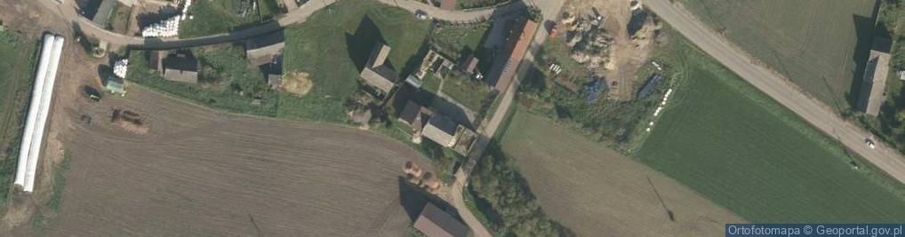 Zdjęcie satelitarne Raków ul.