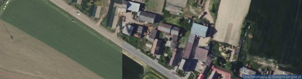 Zdjęcie satelitarne Raków ul.