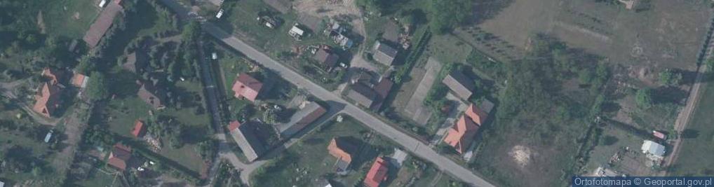 Zdjęcie satelitarne Raków ul.