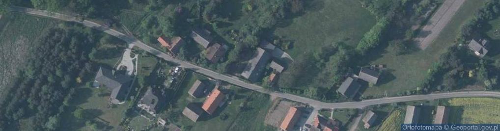 Zdjęcie satelitarne Raków ul.