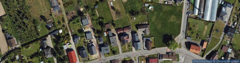 Zdjęcie satelitarne Raciborska ul.