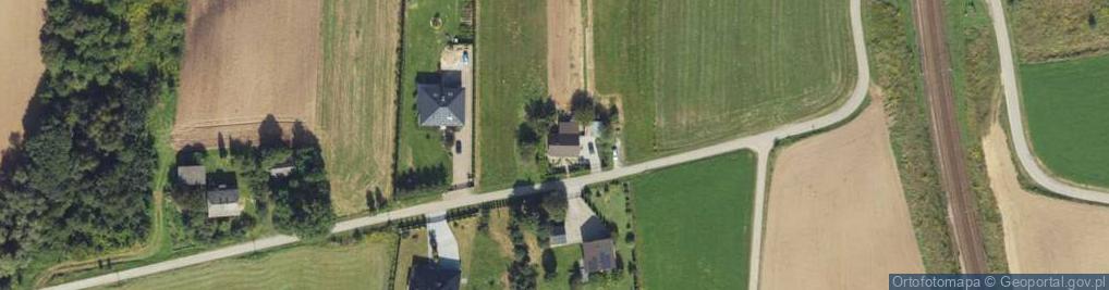 Zdjęcie satelitarne Ratajów ul.