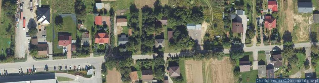 Zdjęcie satelitarne Ratajów ul.