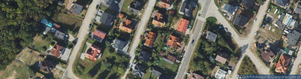 Zdjęcie satelitarne Rajdowa ul.