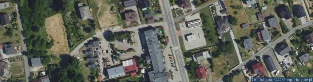 Zdjęcie satelitarne Raciborska ul.
