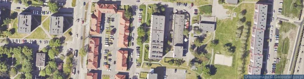 Zdjęcie satelitarne Raciborska ul.