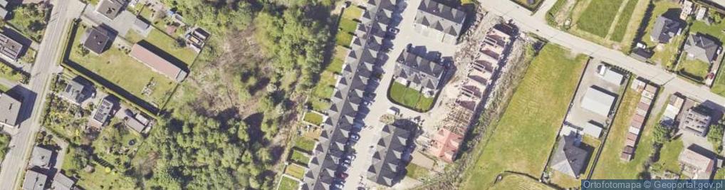 Zdjęcie satelitarne Ratki Huberta ul.