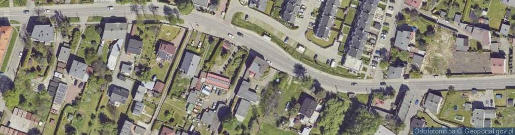 Zdjęcie satelitarne Radoszowska ul.