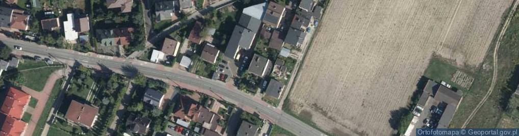 Zdjęcie satelitarne Raszyńska ul.