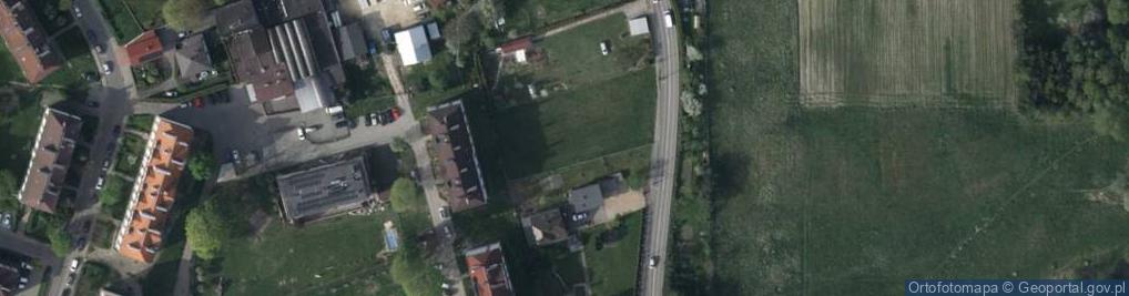 Zdjęcie satelitarne Rajska ul.