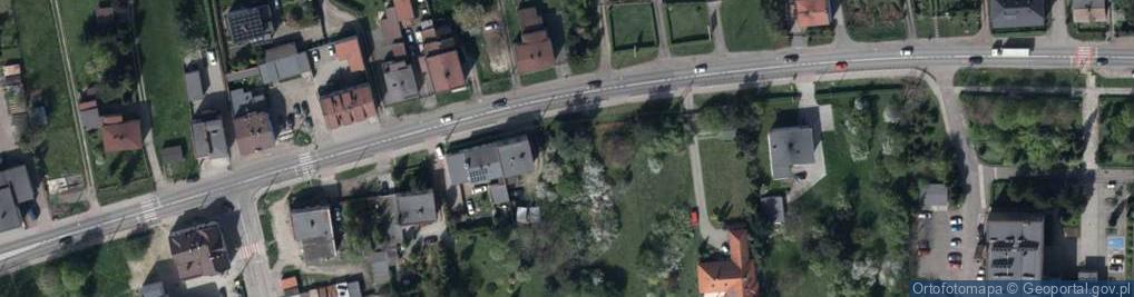 Zdjęcie satelitarne Raciborska ul.