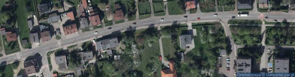 Zdjęcie satelitarne Raciborska ul.