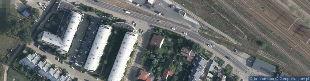 Zdjęcie satelitarne Rakowiecka ul.