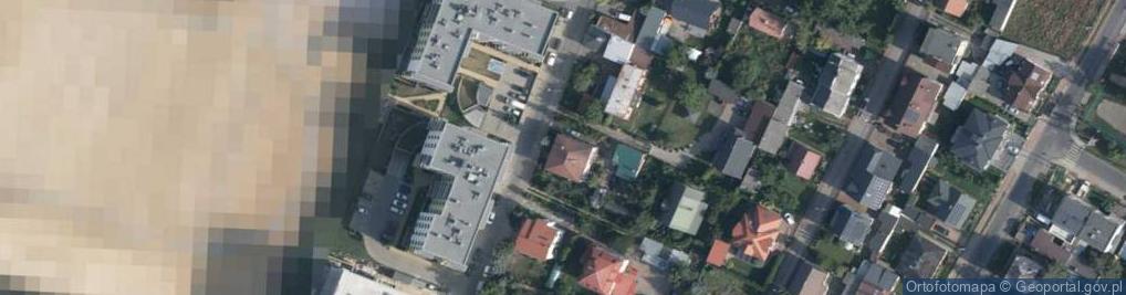 Zdjęcie satelitarne Rakowiecka ul.