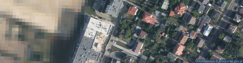 Zdjęcie satelitarne Rakowiecka ul.