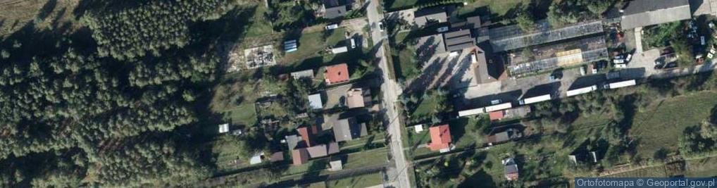 Zdjęcie satelitarne Rajdowa ul.