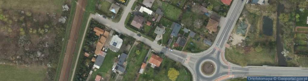 Zdjęcie satelitarne Racławicka ul.
