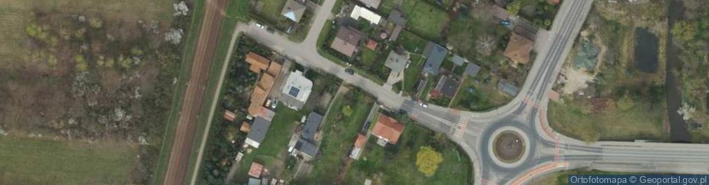 Zdjęcie satelitarne Racławicka ul.