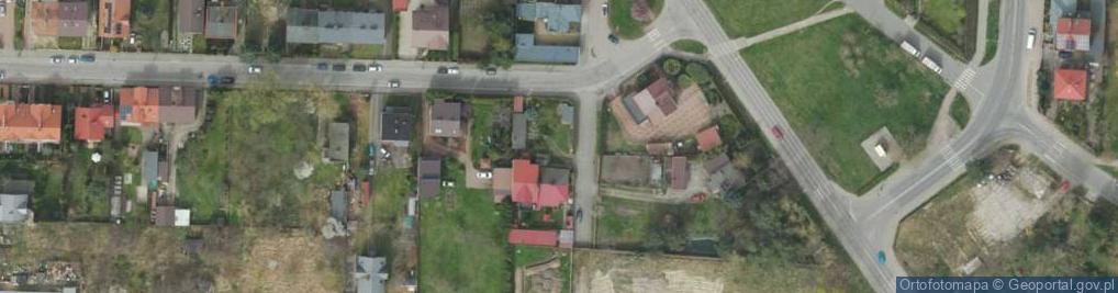 Zdjęcie satelitarne Rawska ul.