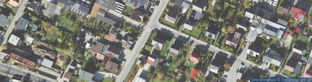 Zdjęcie satelitarne Radosna ul.