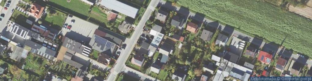 Zdjęcie satelitarne Radosna ul.