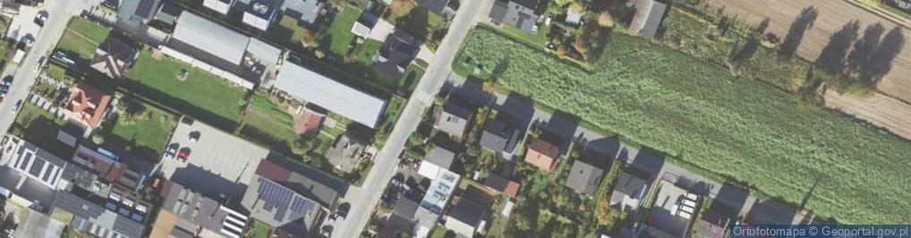 Zdjęcie satelitarne Radosna ul.