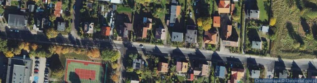 Zdjęcie satelitarne Racławicka ul.