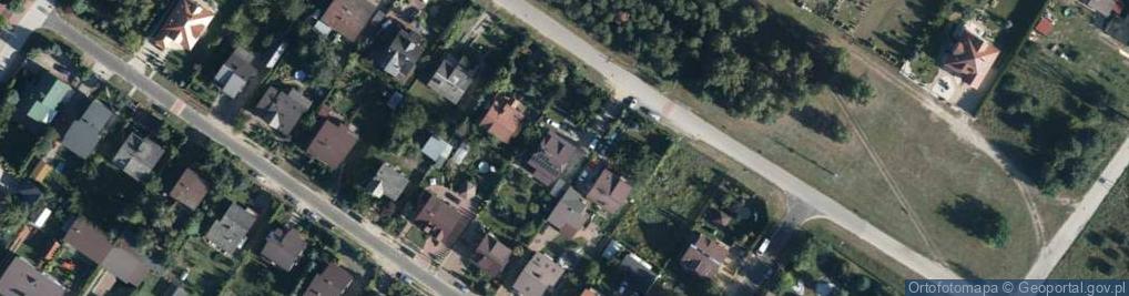 Zdjęcie satelitarne Radiowa ul.