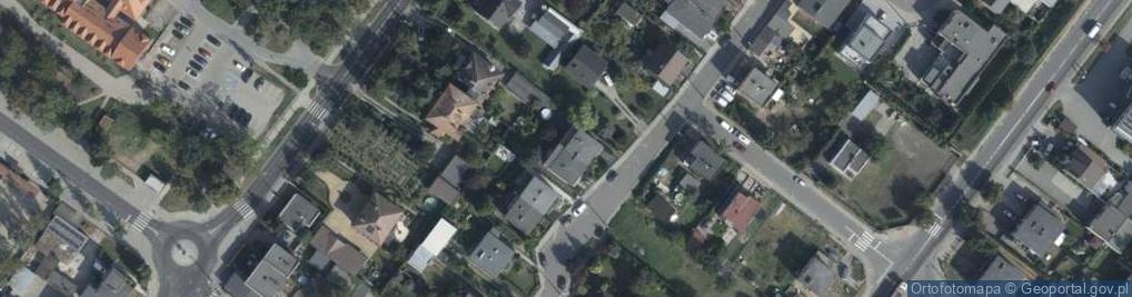 Zdjęcie satelitarne Raczyńskich ul.